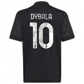 Jalkapallo Pelipaidat Juventus Paulo Dybala 10 Vieraspaita 2021-2022 Lyhythihainen